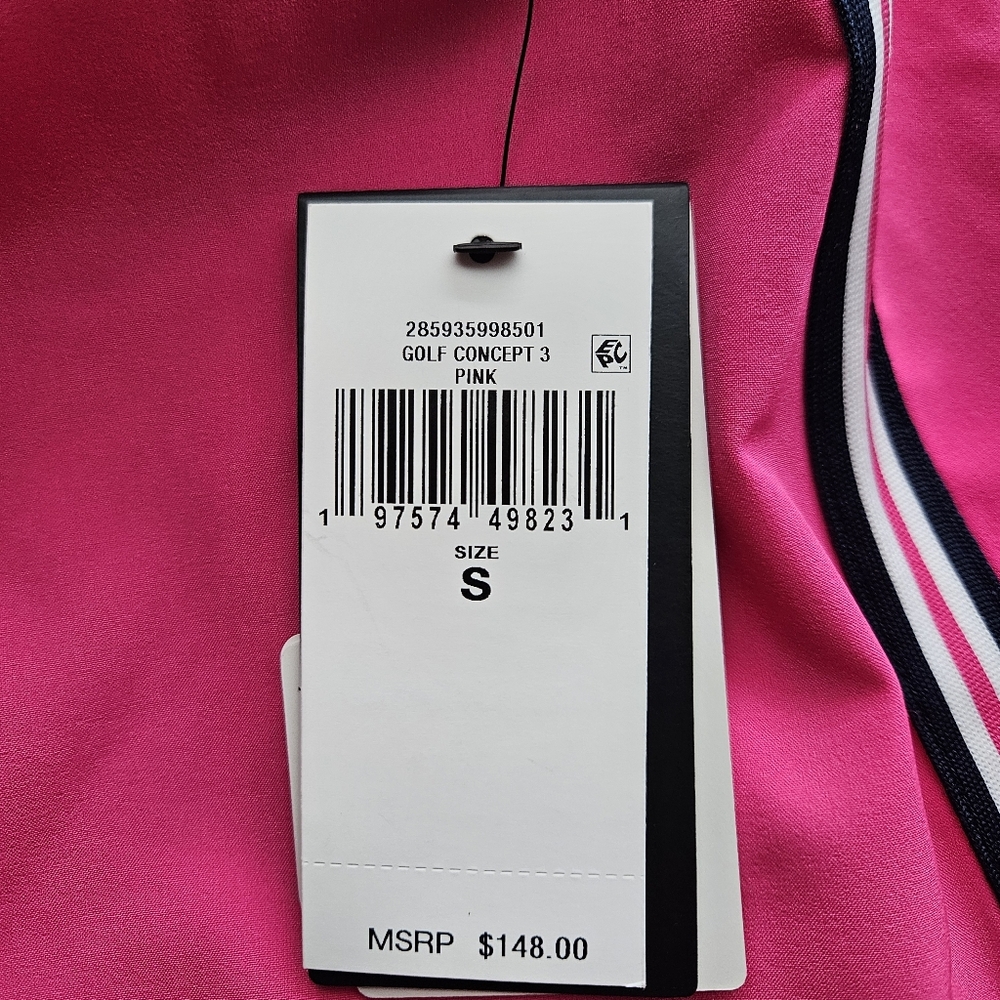 RLX Ralph Lauren Golf Concept 3 Pink Skort Pleated Back $148 Nwt Size Small - Picture 7 of 10